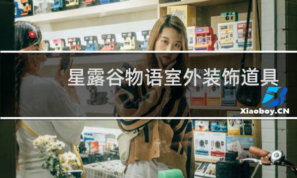 星露谷物语室外装饰道具