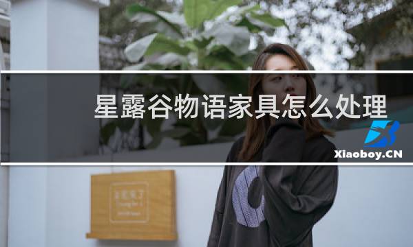 星露谷物语家具怎么处理