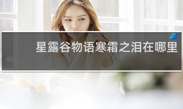 星露谷物语寒霜之泪在哪里