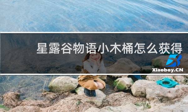 星露谷物语小木桶怎么获得