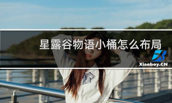 星露谷物语小桶怎么布局