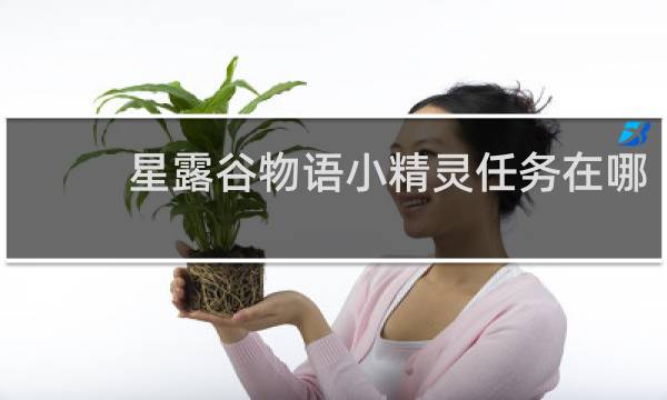星露谷物语小精灵任务在哪