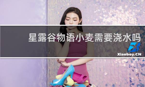 星露谷物语小麦需要浇水吗