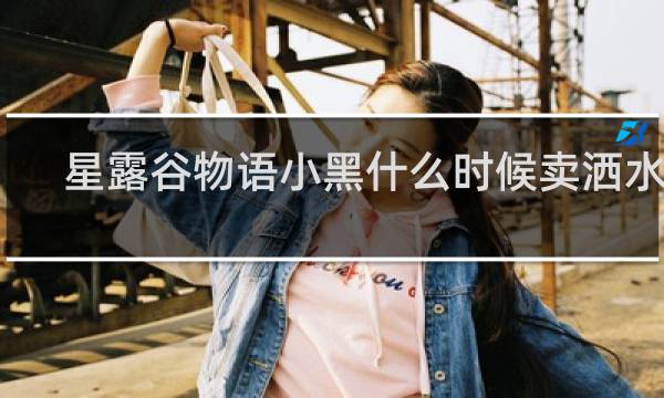星露谷物语小黑什么时候卖洒水器