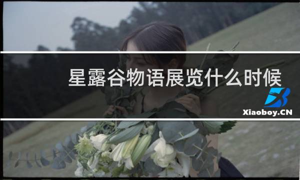 星露谷物语展览什么时候