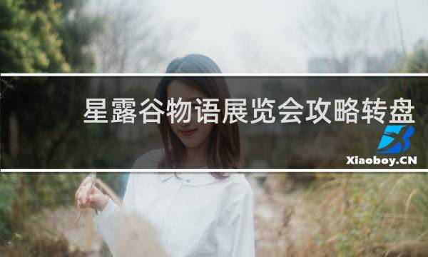 星露谷物语展览会攻略转盘