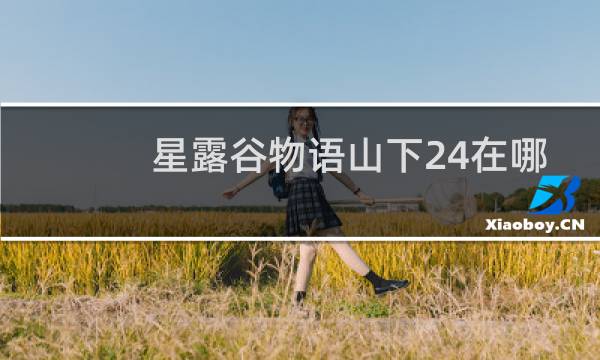 星露谷物语山下24在哪