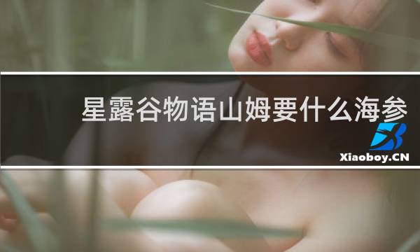 星露谷物语山姆要什么海参