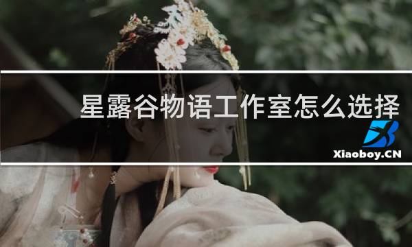 星露谷物语工作室怎么选择