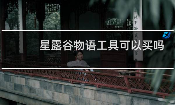 星露谷物语工具可以买吗