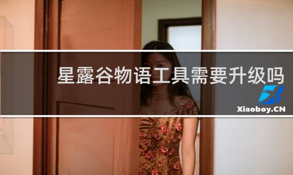 星露谷物语工具需要升级吗