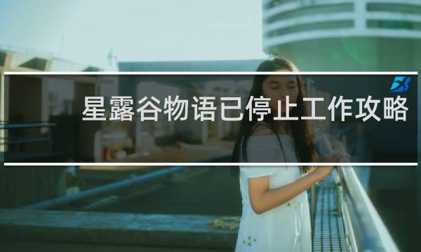 星露谷物语已停止工作攻略