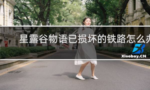 星露谷物语已损坏的铁路怎么办