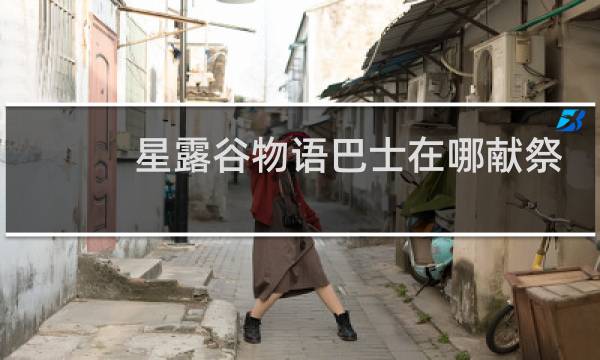 星露谷物语巴士在哪献祭