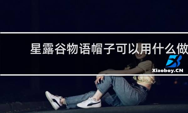 星露谷物语帽子可以用什么做