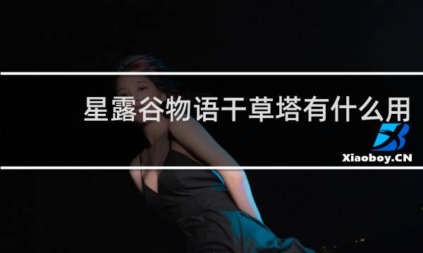 星露谷物语干草塔有什么用