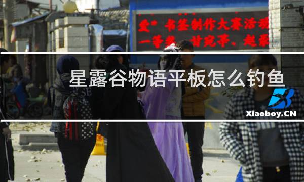 星露谷物语平板怎么钓鱼