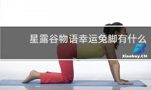 星露谷物语幸运兔脚有什么