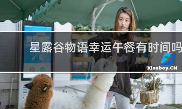 星露谷物语幸运午餐有时间吗