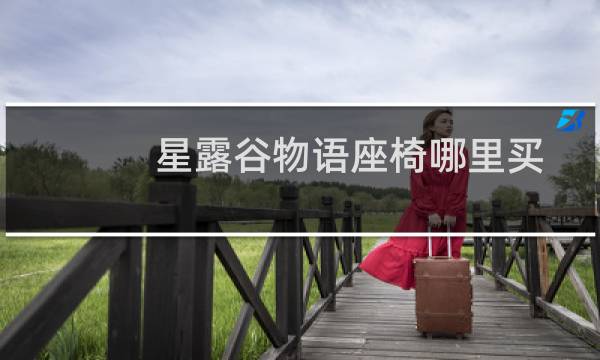 星露谷物语座椅哪里买