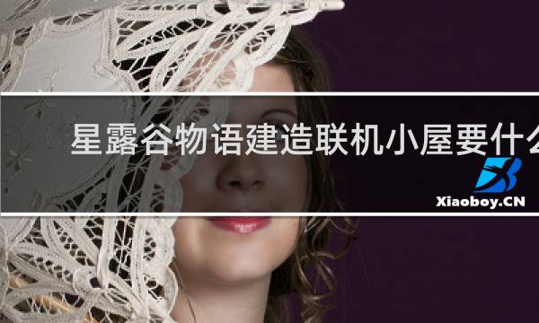 星露谷物语建造联机小屋要什么