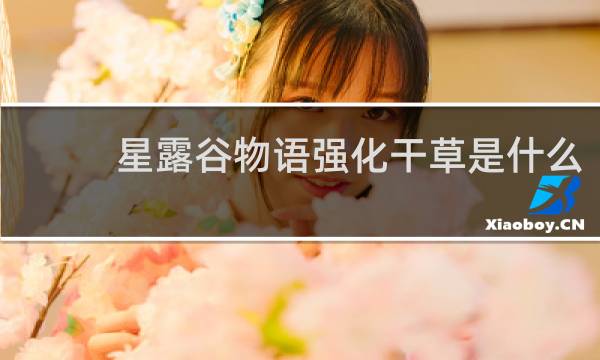 星露谷物语强化干草是什么