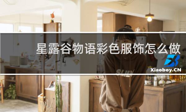 星露谷物语彩色服饰怎么做