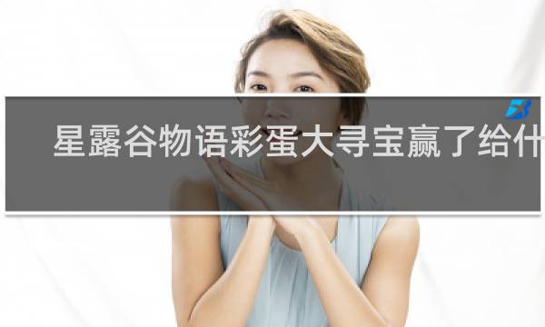 星露谷物语彩蛋大寻宝赢了给什么