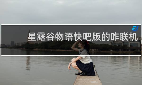 星露谷物语快吧版的咋联机