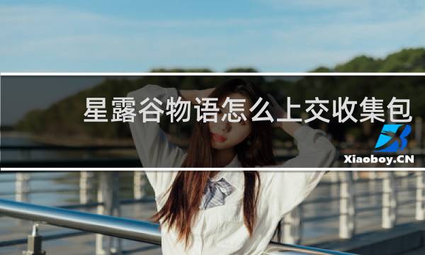 星露谷物语怎么上交收集包