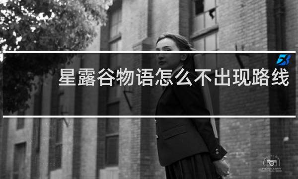 星露谷物语怎么不出现路线