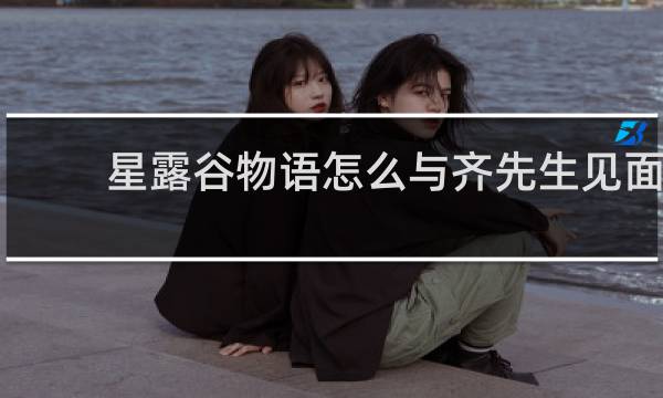 星露谷物语怎么与齐先生见面