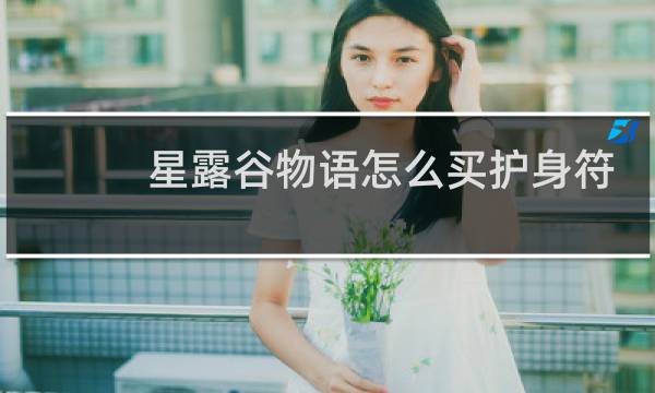 星露谷物语怎么买护身符