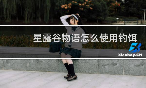 星露谷物语怎么使用钓饵