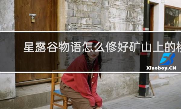 星露谷物语怎么修好矿山上的桥