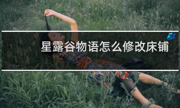 星露谷物语怎么修改床铺