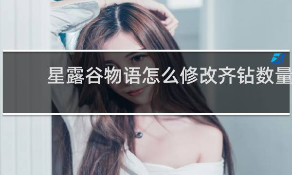 星露谷物语怎么修改齐钻数量