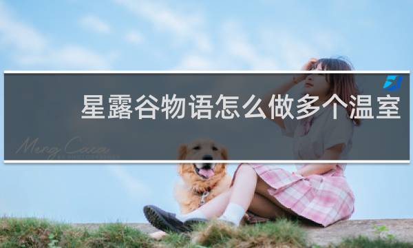 星露谷物语怎么做多个温室