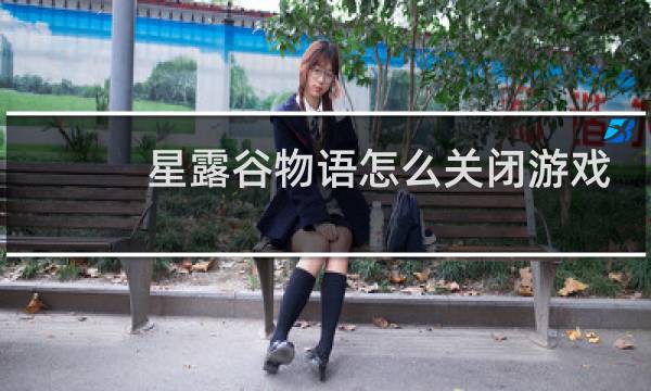 星露谷物语怎么关闭游戏