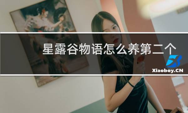 星露谷物语怎么养第二个