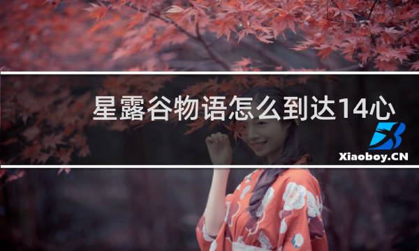 星露谷物语怎么到达14心