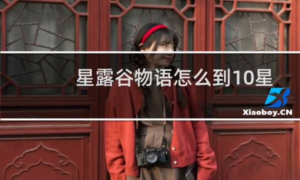 星露谷物语怎么到10星