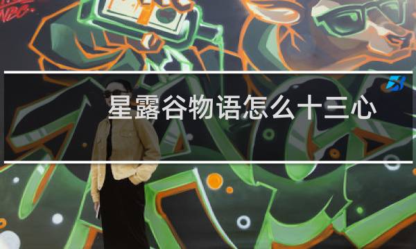 星露谷物语怎么十三心