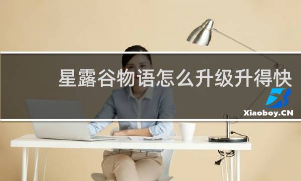星露谷物语怎么升级升得快