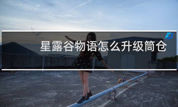 星露谷物语怎么升级筒仓