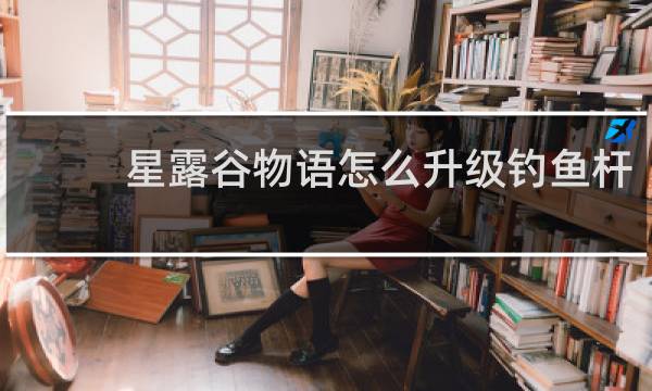 星露谷物语怎么升级钓鱼杆