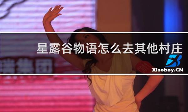 星露谷物语怎么去其他村庄