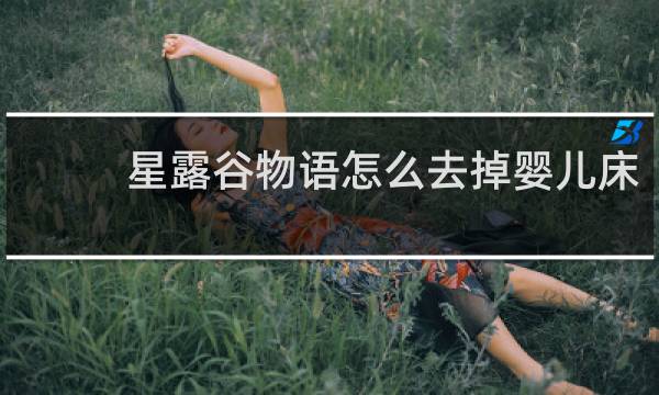 星露谷物语怎么去掉婴儿床