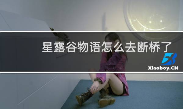 星露谷物语怎么去断桥了