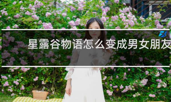 星露谷物语怎么变成男女朋友